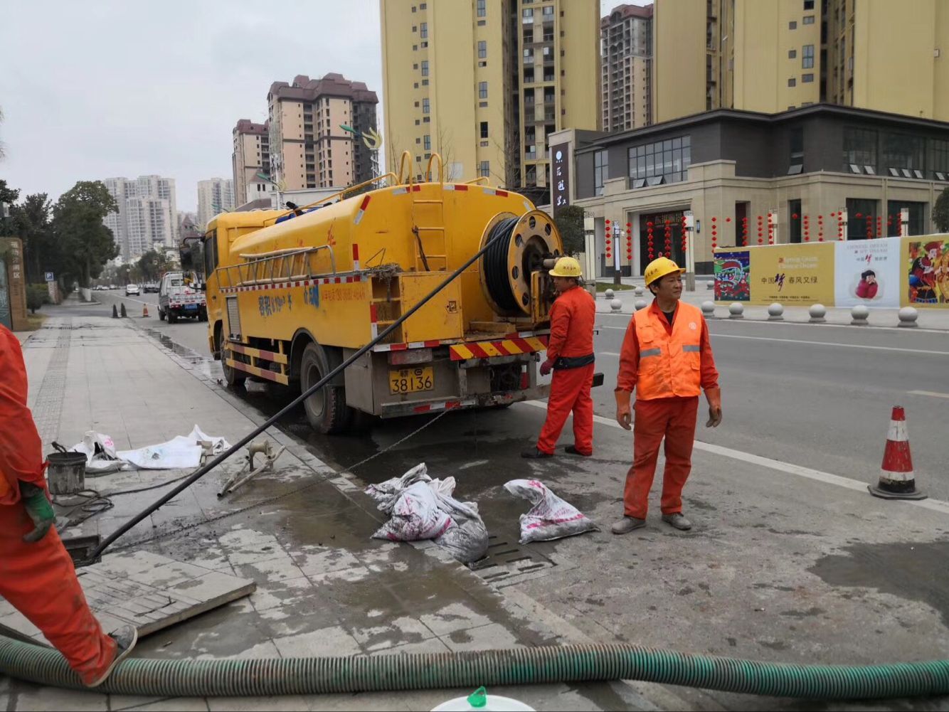 平和排污管道清淤-管道清洗